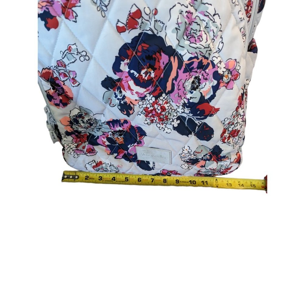 Vera Bradley Ultralight Exuberant Nylon Water Resistant Floral Backpack Pink - Picture 11 of 15